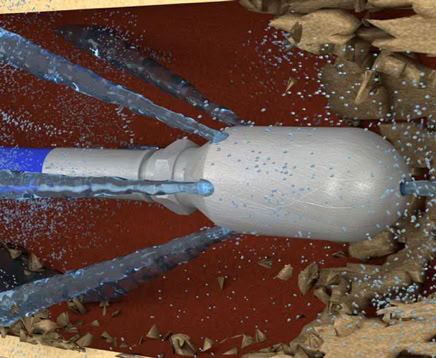 Spüldüse Kanalreinigung