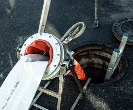 Kanalsanierung mit Linergun