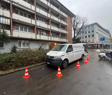 Prokanal bei Liegenschaft