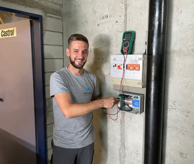 Pumpenservice und GSM Modul